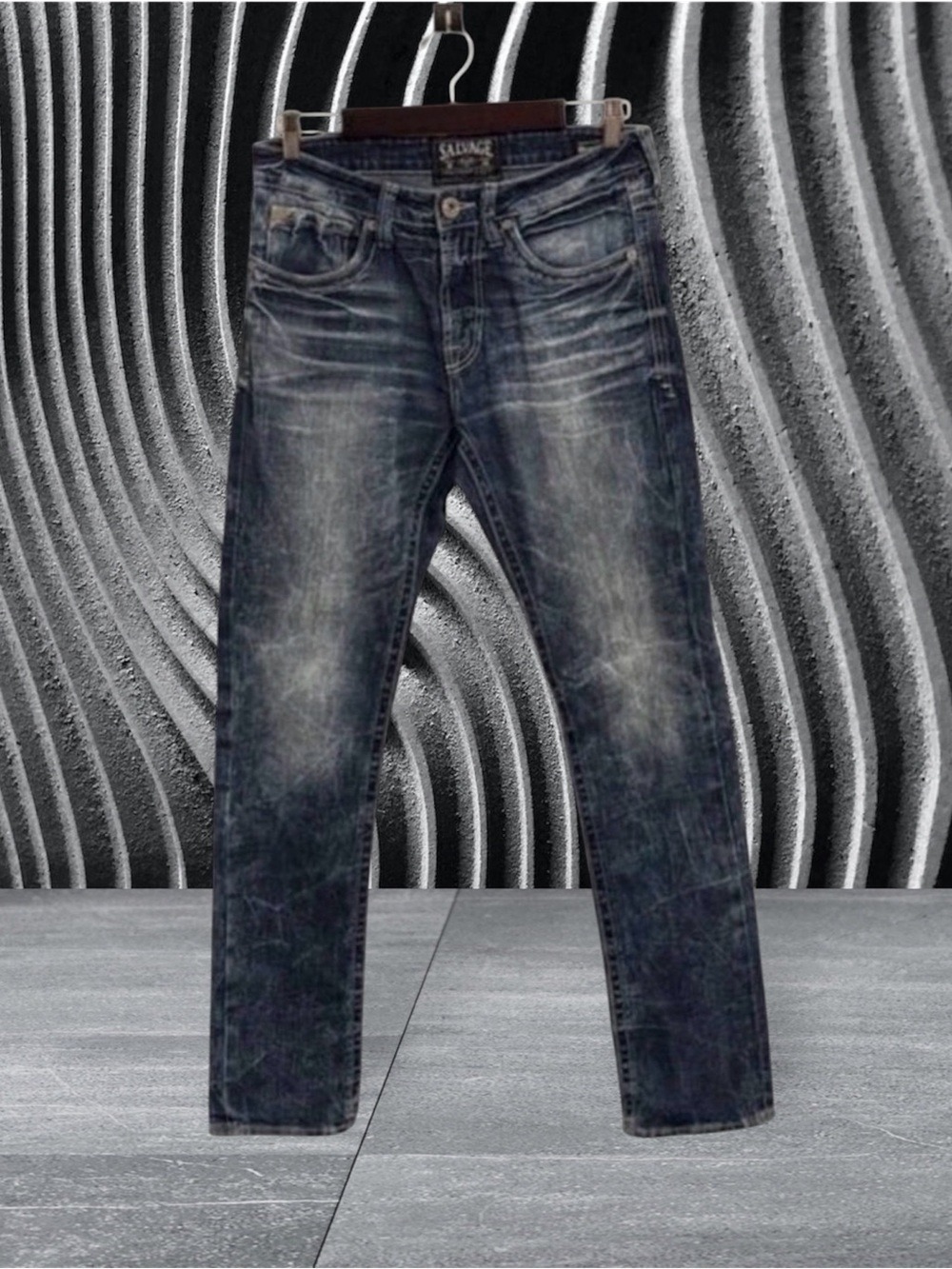 Salvage by Buckle Men's Havoc Slim Straight Jeans Size 32x32